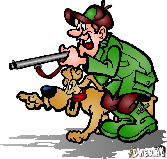 ClipArt Series C-28. Hunting