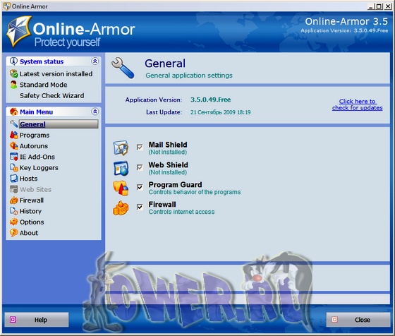 Online Armor Free 3.5.0.49