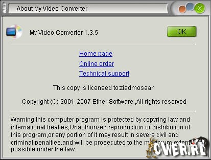 My Video Converter 1.3.5