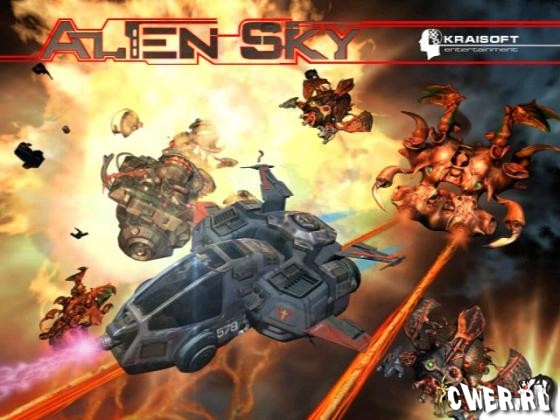 скриншот игры Alien Sky