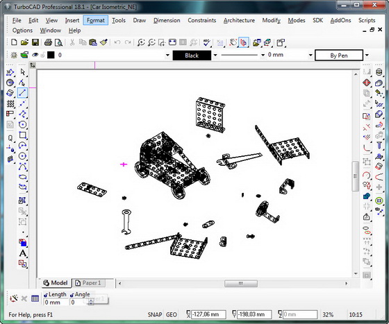 TurboCAD Professional Platinum 18.1