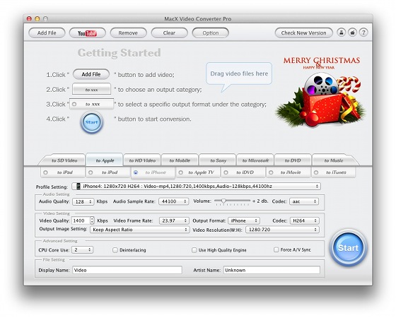 MacX Video Converter Pro 3.4.1