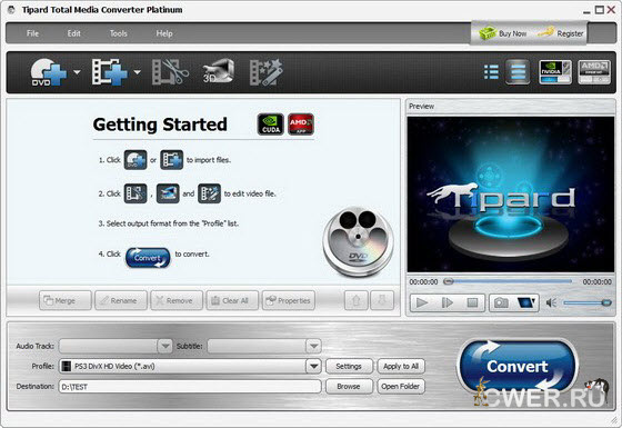 Tipard Total Media Converter Platinum 6.2.8