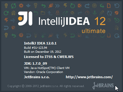 IntelliJ IDEA 12.0.1 Build 123.94 Ultimate Edition