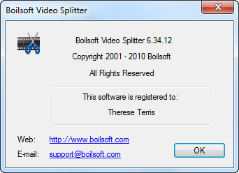 Boilsoft Video Splitter