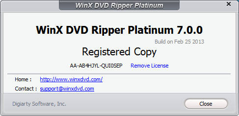 WinX DVD Ripper Platinum