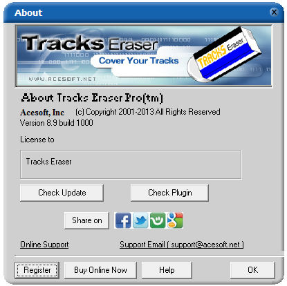 Tracks Eraser Pro