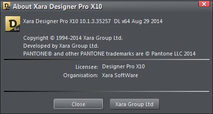 Xara Designer Pro X10