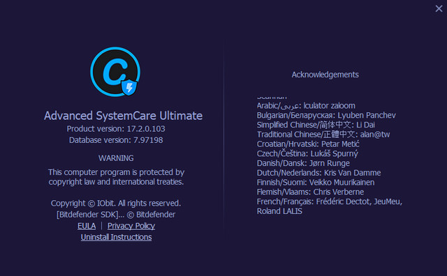 Advanced SystemCare Ultimate