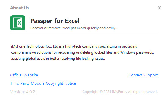 Passper for Excel