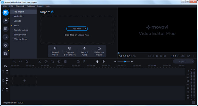 Movavi Video Editor Plus