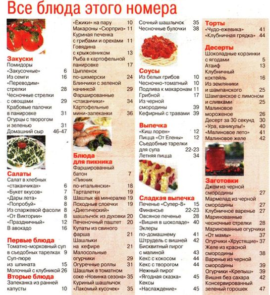 Золотые рецепты наших читателей №12 (июнь 2012)