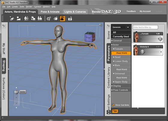 DAZ Studio 4
