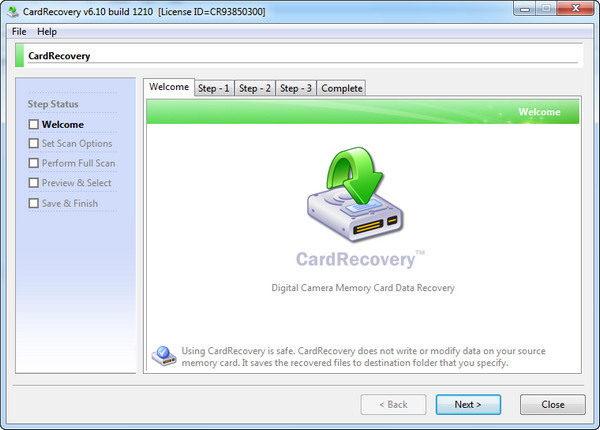 CardRecovery