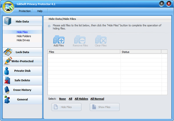 GiliSoft Privacy Protector