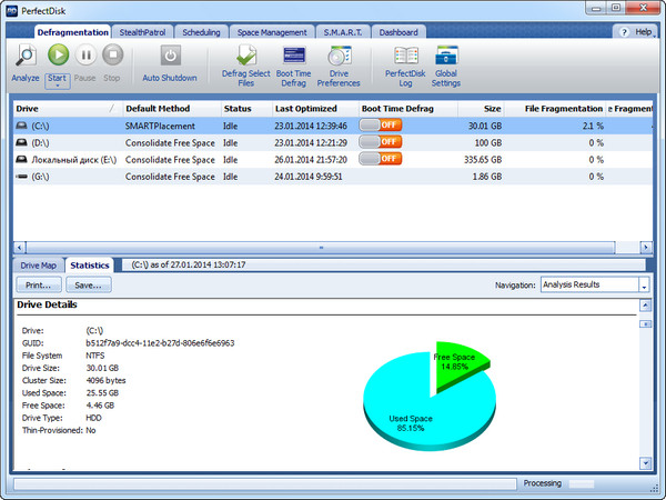 Raxco PerfectDisk