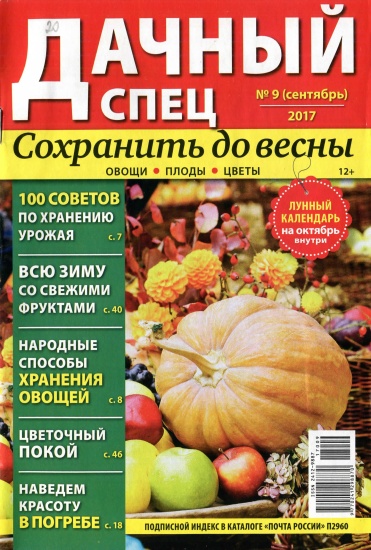 Дачный спец 9 2017