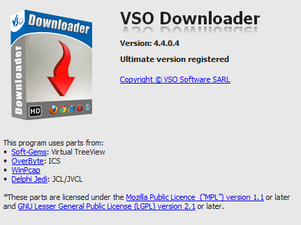 VSO Downloader Ultimate 4.4.0.4