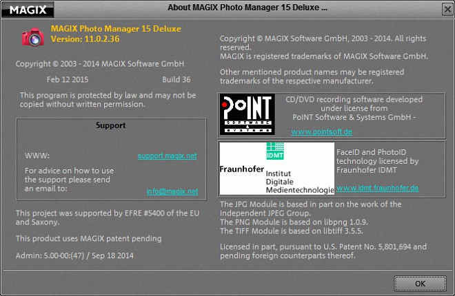 MAGIX Photo Manager 15 Deluxe 11.0.2.36 