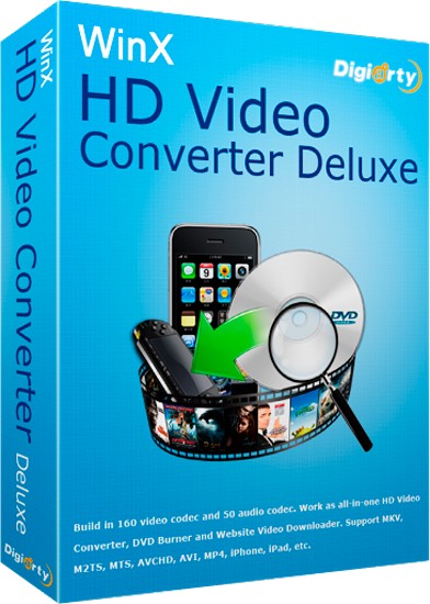 WinX HD Video Converter Deluxe 5.6.0.222 Build 11.06.2015 + Rus 