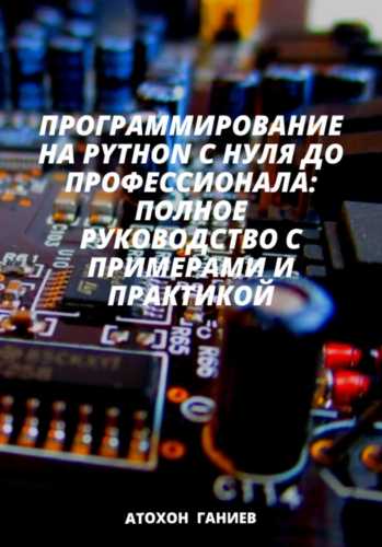 Программирование на Python с нуля до профессионала