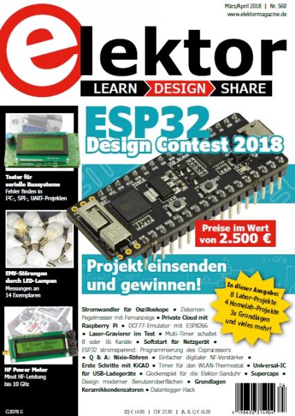 Elektor Electronics №3-4 (March-April 2018) Germany