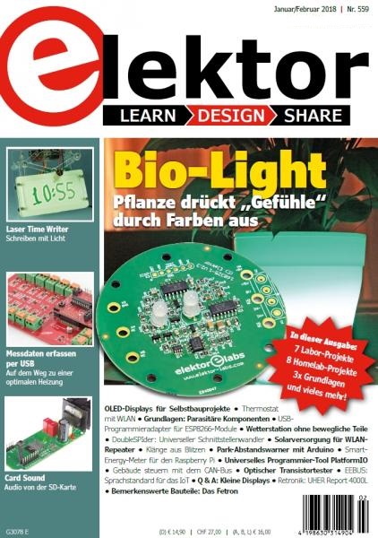 Elektor Electronics №1-2 (Januar-Februar 2018) Germany