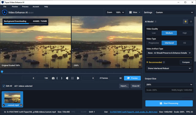 Topaz Video Enhance AI 2.6.4
