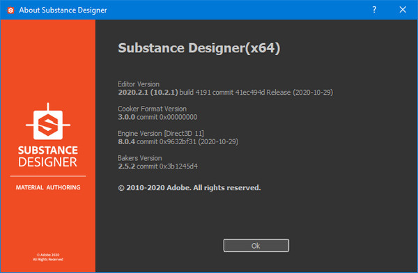 Allegorithmic Substance Designer 10.2.1.4191