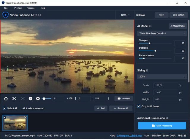 Topaz Video Enhance AI 2.0.0
