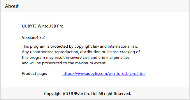 UUByte WintoUSB Pro 4.7.2 + Portable