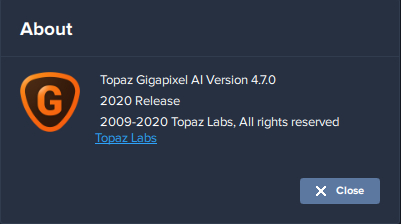 Topaz Gigapixel AI 4.7.0