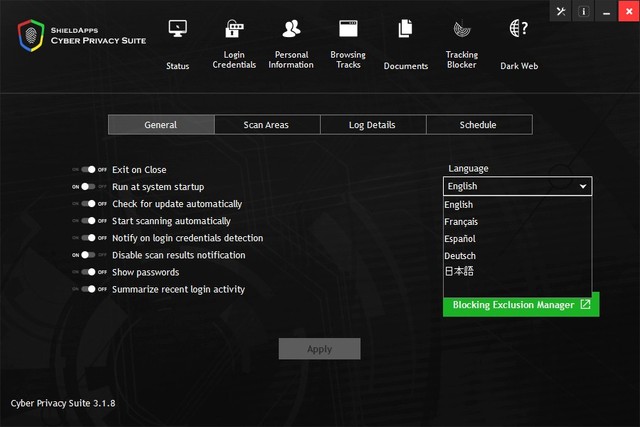 ShieldApps Cyber Privacy Suite 3.1.8