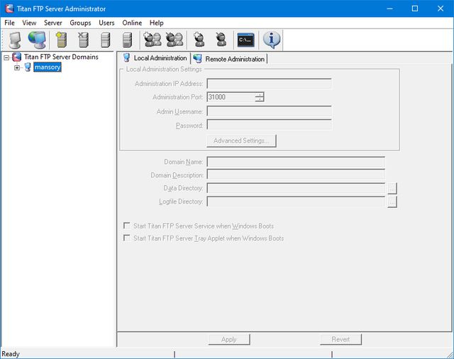 Titan FTP Server Enterprise 2019 Build 3555