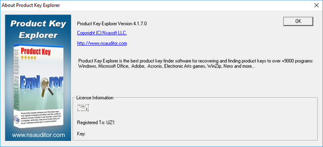Nsasoft Product Key Explorer 4.1.7.0 + Portable