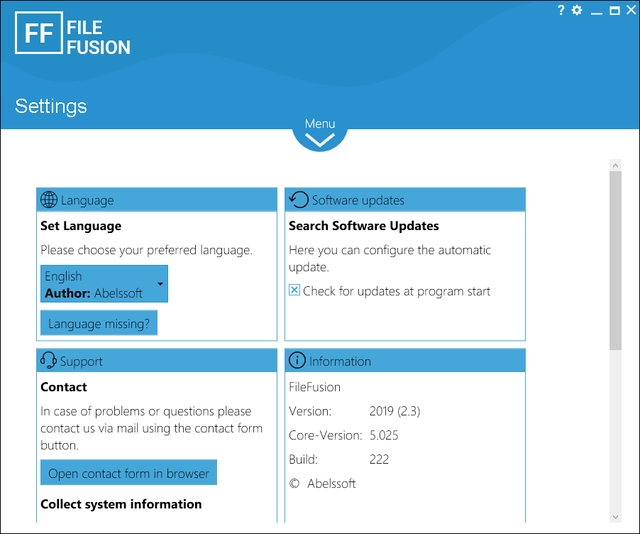 Abelssoft FileFusion 2019 2.3.222