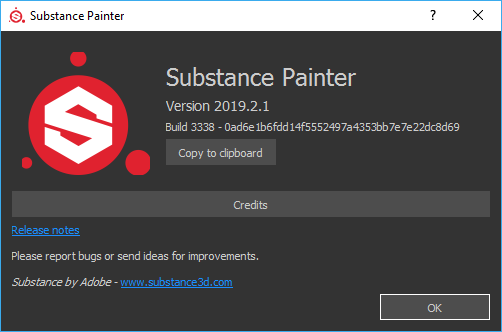 Allegorithmic Substance Painter 2019.2.1.3338