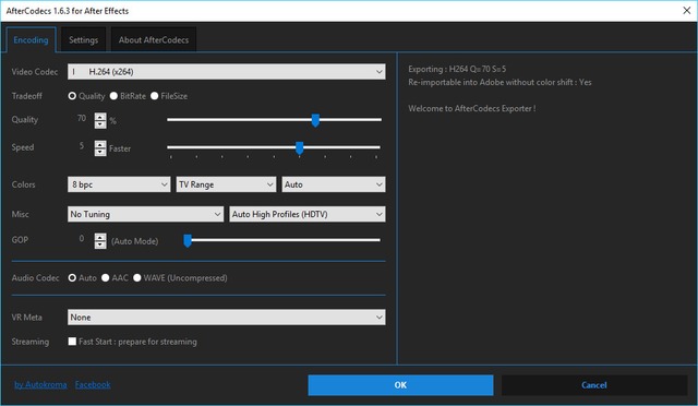 Autokroma AfterCodecs 1.6.3