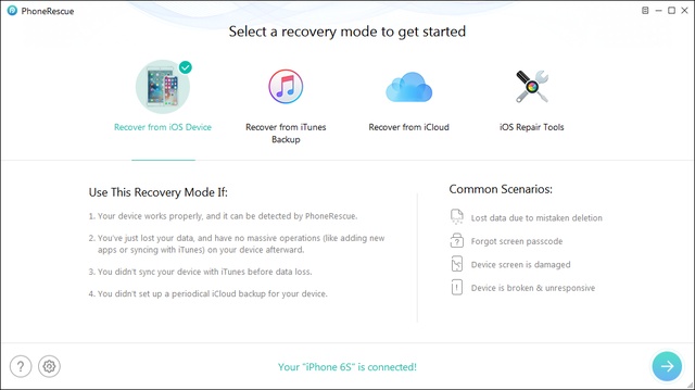 PhoneRescue for iOS 3.7.2.20181115