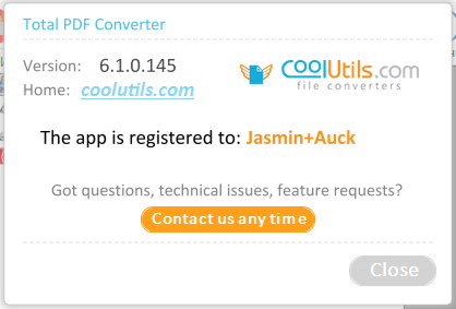 Coolutils Total PDF Converter 6.1.0.145