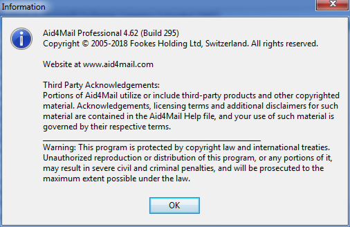 Aid4Mail Professional 4.62 Build 295