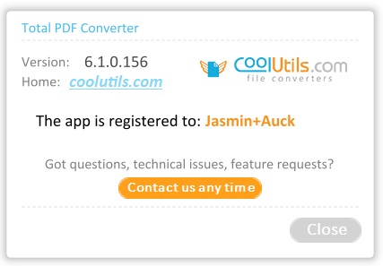 Coolutils Total PDF Converter 6.1.0.156