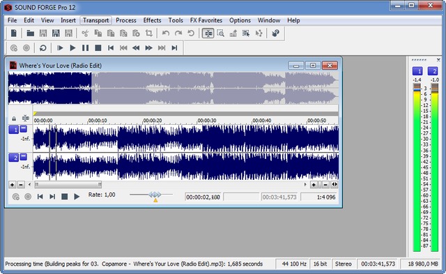 MAGIX Sound Forge Pro 12.0 Build 29