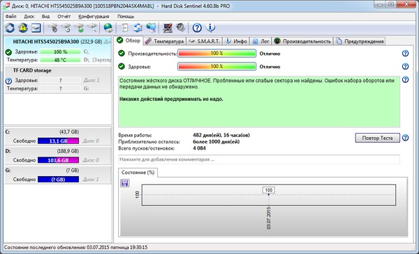 Hard Disk Sentinel Pro 4.60.8 Build 7377 Beta