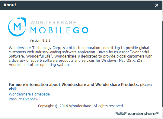 Wondershare MobileGo 8