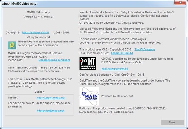 MAGIX Video Easy 6.0.0.47