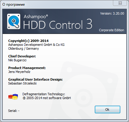 Ashampoo HDD Control 3