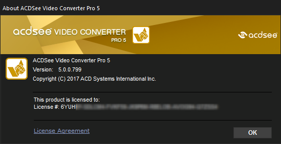 ACDSee Video Converter Pro 5.0.0.799