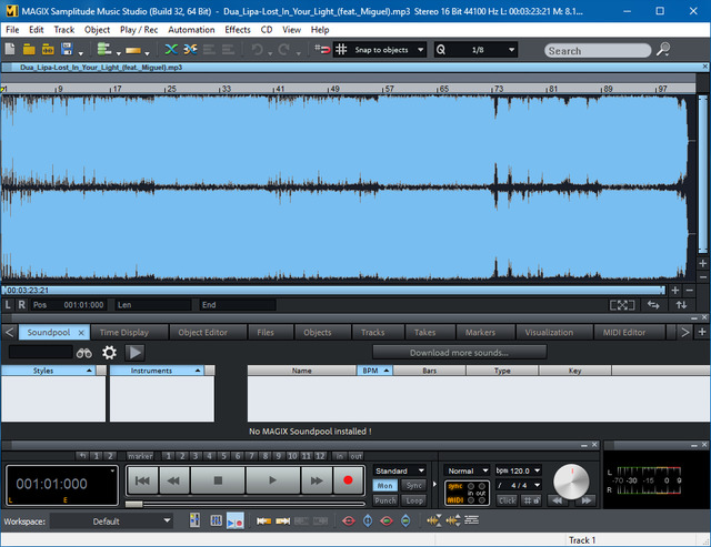 MAGIX Samplitude Music Studio 2020