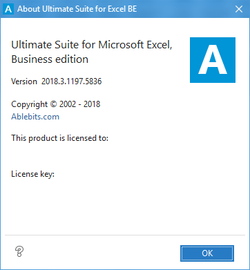 AbleBits Ultimate Suite for Excel
